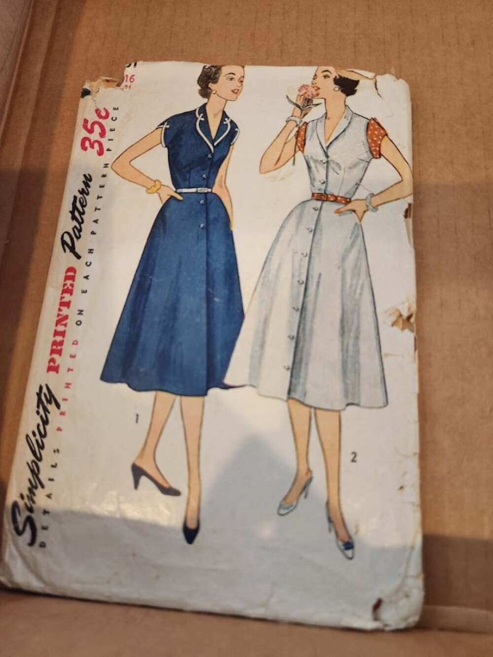 Four  1950's patterns
